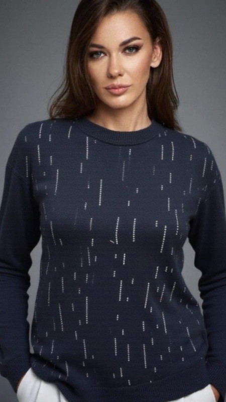 Sweater Dama Aplique lluvia